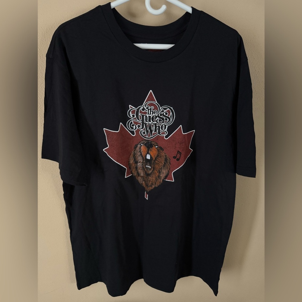 NEW Men’s The Guess Who Canadian Beaver Tour Tee, Sz XXL